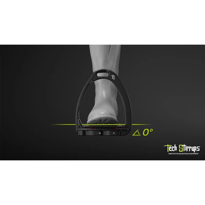 Tech Stirrups Venice Dressage Plus - Silver/Silver-3